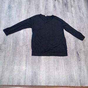 Black Long Sleeve Top